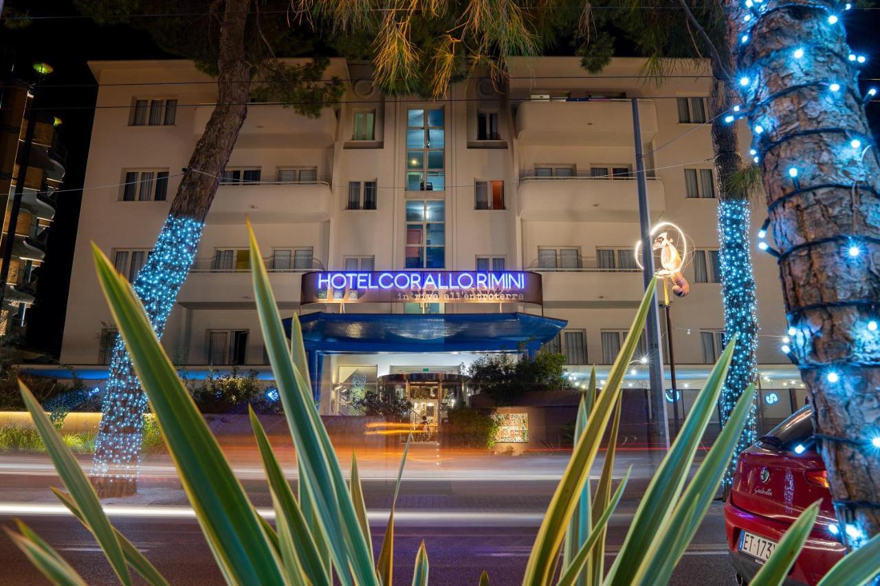 Hotel Corallo Rimini Esterno foto